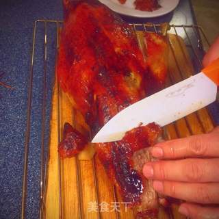 #信任之美#秘制烤鸭的做法步骤:11