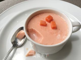 #信任之美# 木瓜撞奶的做法步骤:10