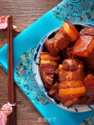 #信任之美#电饭煲版红烧肉的做法步骤:12