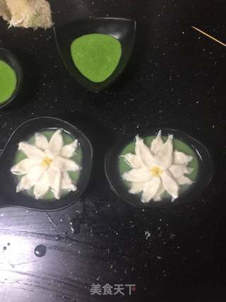 #信任之美#【出水芙蓉】鱼茸蛋羹的做法步骤:15