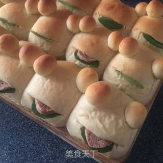 #信任之美#青蛙王子小面包的做法步骤:13