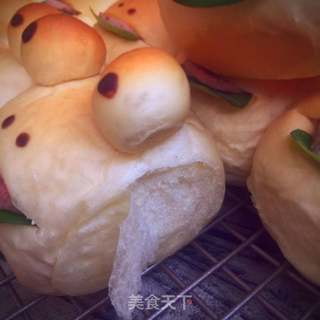 #信任之美#青蛙王子小面包的做法步骤:15