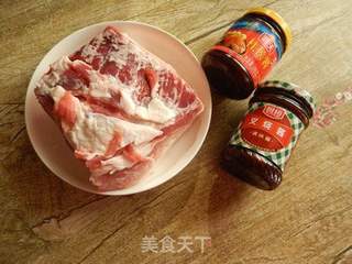 #信任之美#叉烧酱烤肉的做法步骤：1
