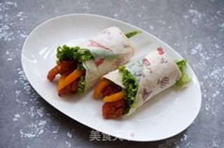 墨西哥鸡肉卷的做法步骤:12