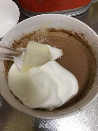 #信任之美#可可味蛋糕卷的做法步骤:9