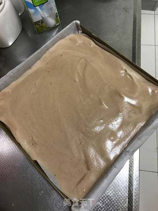 #信任之美#可可味蛋糕卷的做法步骤:12