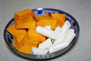 山药南瓜羊排汤的做法步骤：6