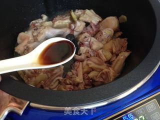 栗子焖鸡的做法步骤:6