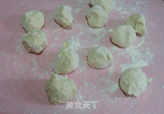 豆沙烫面馅饼的做法步骤:6