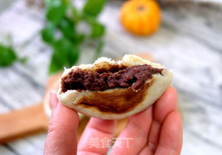 豆沙烫面馅饼的做法步骤:17