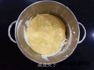巧克力花纹蛋糕卷的做法步骤:8