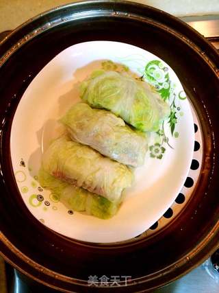 清香白菜卷的做法步骤:12