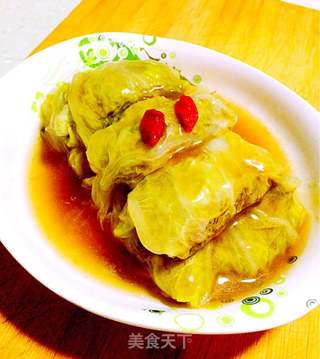 清香白菜卷的做法步骤:15