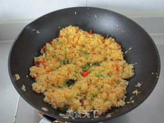 #信任之美#蟹粉炒饭的做法步骤:7