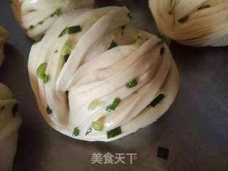 #信任之美#香葱花卷的做法步骤:6