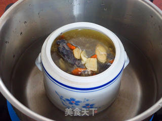 #信任之美#乌鸡炖汤的做法步骤:4