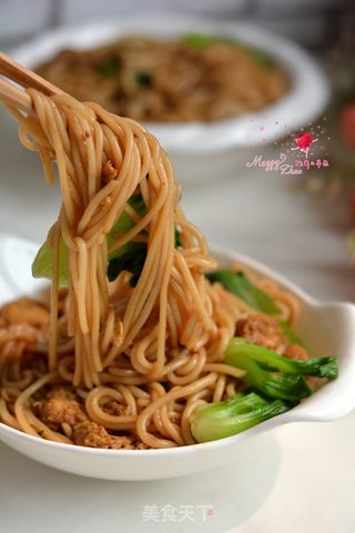 #信任之美#鸡蛋炝炒米粉的做法步骤:13