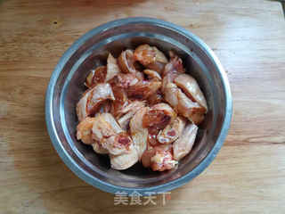 清蒸鸡中翅的做法步骤:3