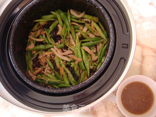 #信任之美#电饭煲版豆角焖面的做法步骤:5