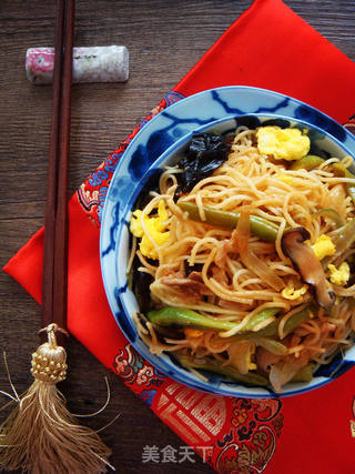 #信任之美#电饭煲版豆角焖面的做法步骤:9