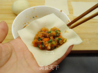 #信任之美#鲜虾云吞的做法步骤:9