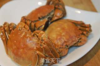 #信任之美#葱姜炒阳澄湖大闸蟹的做法步骤:3