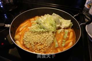 #信任之美#【无油】韩式炒年糕的做法步骤:6