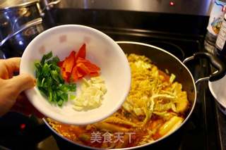 #信任之美#【无油】韩式炒年糕的做法步骤:9