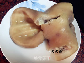 #信任之美#五香卤猪耳#肉肉厨的做法步骤:4