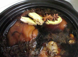 #信任之美#梅干菜冰糖肘子的做法步骤:9