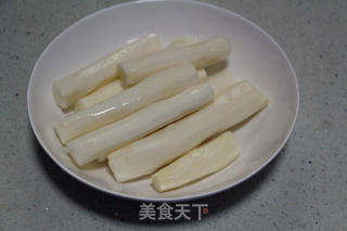 桔子酱蓝莓口味山药泥的做法步骤:2