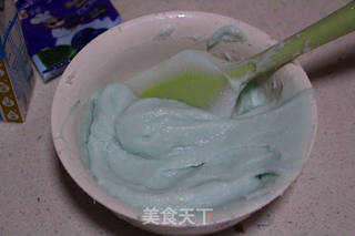桔子酱蓝莓口味山药泥的做法步骤:6