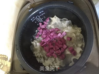 #信任之美#紫薯银耳羹的做法步骤：5