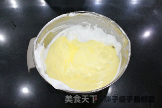 8寸戚风蛋糕的做法步骤:8