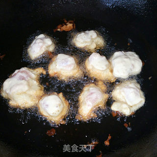 #信任之美#冬柿糖醋肉的做法步骤:4