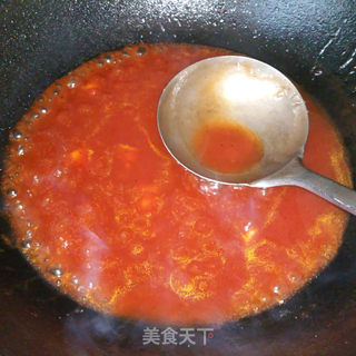 #信任之美#冬柿糖醋肉的做法步骤:6