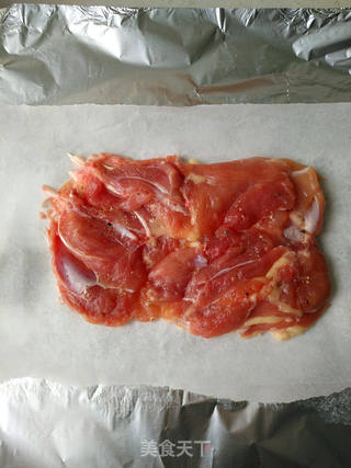 #信任之美#皮蛋鸡肉卷的做法步骤:4