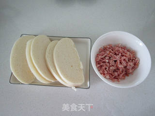 #信任之美#蒜香培根馒头片的做法步骤:3
