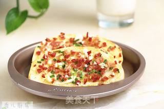 #信任之美#蒜香培根馒头片的做法步骤:8