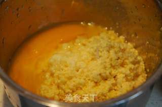 #信任之美#嫩玉米饼的做法步骤:4