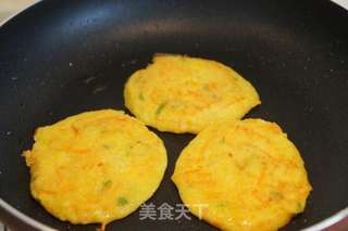 #信任之美#嫩玉米饼的做法步骤:10