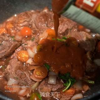牛魔王的新宠:慢煮牛脸颊肉的做法步骤:10