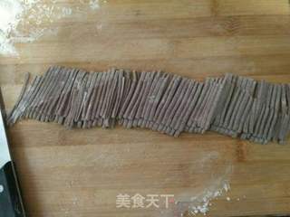 #信任之美#杂粮手擀面的做法步骤:6