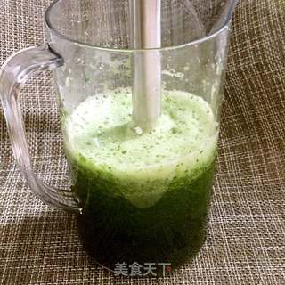 #信任之美#波菜煎饼的做法步骤:2