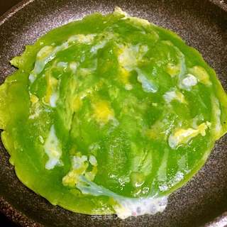#信任之美#波菜煎饼的做法步骤:7