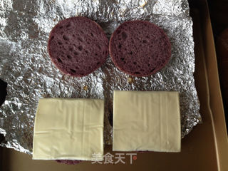 #信任之美#黑米汉堡(冷藏中种)的做法步骤:14