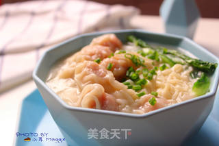 浓汤云吞面的做法步骤:7