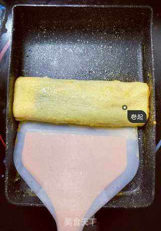 紫菜芝士玉子烧的做法步骤:4