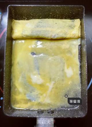 紫菜芝士玉子烧的做法步骤:6