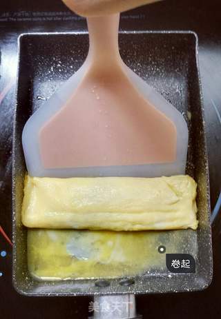 紫菜芝士玉子烧的做法步骤:8